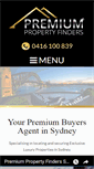 Mobile Screenshot of premiumpropertyfinders.com.au